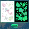 Pegatinas de Tatuaje de Mariposa Abstracta Luminosa y Colorida para Hombres y Mujeres, Impermeables y de Larga Duración, Brazos de Niños, Se Adaptan Naturalmente y Frescas