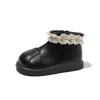 Botas Martin de Encaje Floral Dulce para Niñas 2026 Otoño/Invierno Nuevo Estilo Botas de Princesa Estilo Mori-kei para Niños Botas Cortas Versátiles Elegantes