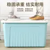 Caixa Organizadora de Plástico com Tampa para Organização de Roupas em Casa, Caixa de Armazenamento para Lanches e Brinquedos, Grande Capacidade, Caixa de Armazenamento para Carro