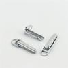 Accesorios de ferretería para bolso de equipaje tornillo de apertura tirador hebilla de conexión cremallera colgante pieza única