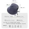 Sombrero de Pescador a Cuadros Retro Japonés a Prueba de Viento para Mujer, Sombrero de Sol de Ala Ancha para Protección Solar de Verano, Sombrero de Cubo de Moda para Adelgazar la Cara