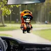 Nuevo Dibujo Animado Acrílico Plano Colgante de Coche Accesorios para Coche Colgante de Árbol de Halloween Decoraciones para el Hogar de Navidad