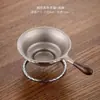 Popular Colador de Té de Titanio Puro con Mil Agujeros Filtro de Té Separador de Té Filtro Ultra Fino para Hojas de Té Filtro de Gama Alta