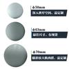Venta al por mayor de punto Bola de fascia de silicona 6.3CM Sólida Bola de masaje para yoga Color hockey Opcional LOGO Se puede imprimir