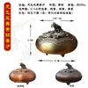 Quemador de incienso de aleación de latón para el hogar, interior, quemador de incienso de bobina de sándalo, quemador de incienso, decoración creativa, ventas directas de fábrica