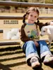 Camiseta de Manga Larga para Niños Tong Bei Personalización Cuello Redondo Estampado de Dibujos Animados Cambiar Etiqueta Colgante Niños y Niñas En Stock Personalización en Lotes Pequeños
