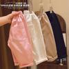 Overol Casual Holgado de Color Sólido para Niños y Niñas, Combinable con Todo, Dobladillo en el Tobillo, Pantalones de Pierna Ancha, Pantalones de Primavera 23 0029A001