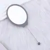 Espelho Redondo Pequeno Criativo DIY com Contas, Espelho Portátil Colorido de Alta Definição, Espelho de Mão para Maquiagem para Mulheres, Venda por Atacado do Fabricante em Estoque