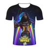 Comercio exterior nuevo Amazon Europa y Estados Unidos características de ocio callejero camiseta 3D tendencia cuello redondo camiseta de hombre distribución directa de fábrica