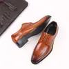 Sapatos Formais Masculinos Britânicos de Bico Fino Sapatos de Couro para Negócios 47 48 Tamanho Grande com Cadarço Sapatos Masculinos Sapatos de Exportação Transfronteiriça