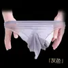 Ropa Interior Masculina Qinghe, Medias Sexys, Tanga, Shorts Sexys con Cubierta para Pene, Calzoncillos Transparentes Ultradelgados para Parejas