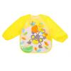 Bata de Eva para Niños, Delantal Impermeable de Manga Larga, Babero para Alimentación de Bebé, Bata Lavable para Pintar, Linda
