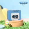 Grabadora de Cinta Creativa Retro Colgante para Mochila Escolar Juguete Grabación Jaylen Música Grabación Llavero para Cantar