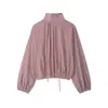 Ropa europea y americana para mujer transfronteriza, popular en AliExpress, chaqueta casual holgada de cuadros de moda