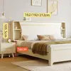 Panel de mesita de noche para cama individual se vende por separado, panel trasero de mesita de noche de 21 metros de ancho, panel trasero de madera maciza suave acolchado, se vende por separado