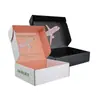 Cajas de avión personalizadas, logo impreso a medida en cajas para envío express, cajas de embalaje plegables para comercio electrónico de ropa y cosméticos