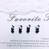 Accesorios Populares de Dibujos Animados Transfronterizos con Forma de Corazón para Uñas de Gato Kt, Lindos Accesorios Duales de Color con Forma de Corazón de Hello Kitty Usables para Uñas y Aretes