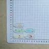 Estilo Japonês Novo Gota d'Água Renda Branca Gato Xadrez Acessórios para Cabelo Feito à Mão DIY Cola Creme Ímãs de Geladeira Copo d'Água