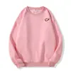 Novedad Otoño e Invierno Diseño de Estampado Simple de Cara Sonriente Nicho Tops de Manga Larga para Mujer Ropa Exterior Casual Sudaderas Holgadas Versátiles