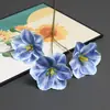 3 flores de tulipa abertas artificiais para decoração de salão de casamento, arranjos florais e decoração de casamento