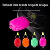 Braçadeira de roda gota d'água upgrade rolha de linha Luya carretilha de arremesso rolha de linha de carretilha giratória com capa de silicone acessórios de pesca