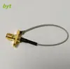 Cable RG 1.13 plateado, conector SMA hembra (Brida de diamante) a cable coaxial RF Terminal de generación IPEX1