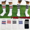 Medias de tres barras, calcetines de fútbol personalizados para niños, calcetines de rendimiento para estudiantes masculinos y femeninos de porristas, calcetines de rendimiento, calcetines al por mayor