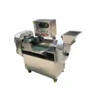 Rallador de repollo y patata comercial multifuncional rallador de remolacha de doble cabezal máquina cortadora en anillos de ocra con conversión de frecuencia