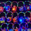 Juguete de Halloween Reloj Luminoso LED Calabaza Cabeza de Fantasma Pulsera Collar Pulsera Infantil Regalo Brillante en la Oscuridad