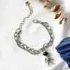 Pulseira de Cerâmica Que Não Desbota, Novo Estilo Chinês Versátil Joia de Estilo Nacional para Mulheres, Atacado de Pequenos Artigos para Barracas, Item Mais Vendido