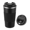 Caneca de Café Portátil com Aparência Premium, Caneca Térmica de Aço Inoxidável 304, Copo de Água Simples para Escritório com Tampa, Copo à Prova de Vazamentos
