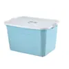 Caja de Almacenamiento de Plástico Personalizada para Uso Doméstico, Caja de Almacenamiento Engrosada para Ropa y Colchas, Caja de Almacenamiento de Juguetes, Caja Grande de Almacenamiento y Organización