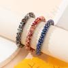 Pulsera Europea y Americana de Cuentas de Cristal Colorido Moda Pulsera Mori Sister Novia Pareja Pulsera Conmemorativa Venta al por Mayor