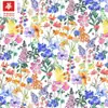 Tela Estampada de Alta Densidad de Algodón Tencel de 60 Hilos, Diseño Fresco y Floral, Tela para Vestidos de Mujer y Niña, Al por Mayor en Stock