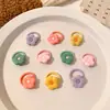 Goma Suave para el Cabello de Bebé para Niñas que No Tira el Cabello, Goma Elástica de Anillo para Pulgar, Volumen de Cabello de Bebé, Accesorio para el Cabello de Dibujos Animados para Niñas Pequeñas