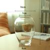 Vaso decoração sala de estar arranjo de flores vidro transparente Net lírio vermelho flores rosa mesa de jantar hidropônica Alto sentido