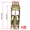 Bisagra de Congelador Comercial Bisagra de Resorte para Puerta de Tapa Superior Horizontal Puerta de Congelador Bisagra de Puerta de Refrigerador Bisagra Móvil de Congelador