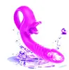 Nuevo Modelo de Palo Masajeador Vibratorio y Lamedor de Lengua Retráctil para Mujeres, Palo Vibratorio para Partes Privadas Femeninas, Productos para Adultos