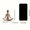 Pendente para Carro de Menina de Yoga Acrílica Plana Transfronteiriço Novo Pendente de Decoração para Casa
