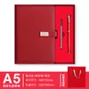 Cuaderno con Hebilla A5 Set de Caja de Regalo de Gama Alta Venta al por Mayor Simple Negocio Oficina Reunión Cuaderno Libro de Registro Se Puede Imprimir con Logo