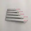 Acessórios para grampos de cabelo atacado joias artesanais diy acessórios clip bico de pato proteção ambiental White K clip quadrado clip de pressão clip lateral grampo de cabelo