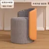 Banqueta de Maquiagem para Meninas, Banqueta Compacta para Quarto de Casa com Encosto, Banqueta Redonda Dedicada de Mesa de Maquiagem de Luxo Leve, Cadeira Giratória