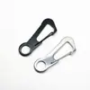 Mosquetón Multifuncional para Exteriores Hebilla Colgante de Acero Inoxidable Pinza para Cinturón Hebilla de Colgado Rápido Llavero Abrebotellas Hebilla Colgante