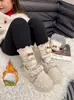Leggings femininas com forro de fleece e estampa de gato, nova coleção outono/inverno 2026, roupas de inverno infantis estilosas e quentes, calças de desenho animado versáteis