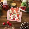 Tarjetas de felicitación navideñas, tarjetas de regalo, tarjetas de regalo de panadería para floristerías, tarjetas de regalo pequeñas, tarjetas con mensajes de bendición del fabricante al por mayor