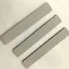 Tira cuadrada gris para frotar uñas directa de fábrica con dientes tira pulidora de bordes para manicura eva de doble cara lima de uñas de doble cara