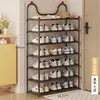 Zapatero sencillo para la entrada del hogar, solución de almacenamiento multicapa pequeña y estrecha, artículo más vendido de 2026, ideal para residencias estudiantiles y alquileres, almacenamiento de zapatos