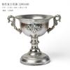 Plata Jarrón de Flores Clásico Maceta Retro Nostálgico Hierro Estilo Europeo Mesa de Boda Flor Adornos de Flores