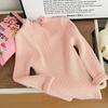 5 Suéteres Suaves de Media Cuello de Tortuga Waxy para Mujer 6 Camisa de Punto Interior para Niños Otoño e Invierno 4 Suéter de Encaje para Niña de 39 Años