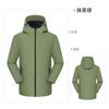 Entrega Directa de Fábrica Chaquetas para Hombres y Mujeres, de Terciopelo Engrosado, Cortavientos, Impermeables, Repelentes al Agua y Cálidas de Algodón, Nuevos Estilos de Otoño e Invierno